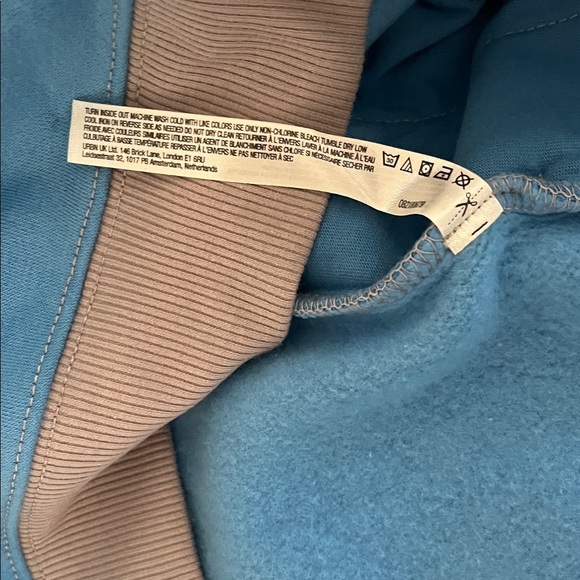 FP Movement All Star Fleece Blue Crewneck SweatShirt with Patches - Picture 11 of 13